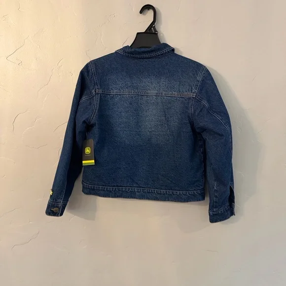 John Deere Boys Denim Trucker Jacket, Medium (8) - Picture 5 of 6
